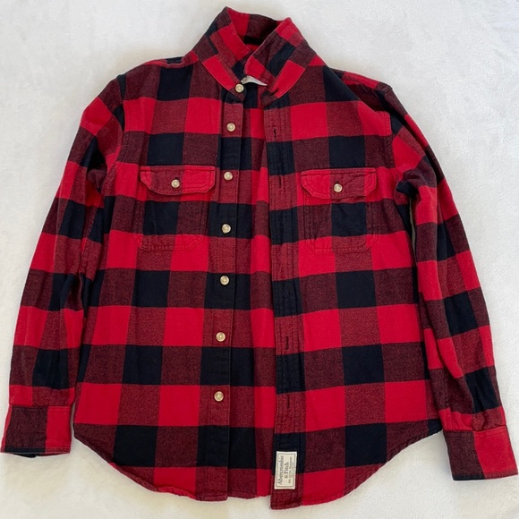 Abercrombie & Fitch Tops - Abercrombie & Fitch Plaid Flannel